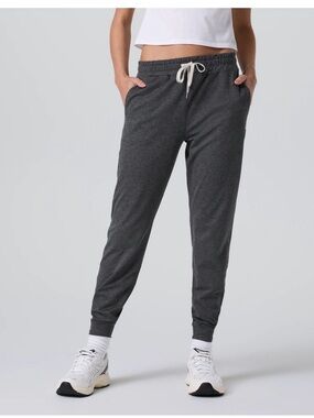 Vuori Performance Jogger Women’s Small Charcoal Heather Athletic Lounge Pants
